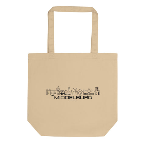 Tas Econscious Middelburg Oyster houten cadeau decoratie relatiegeschenk van WoodWideCities