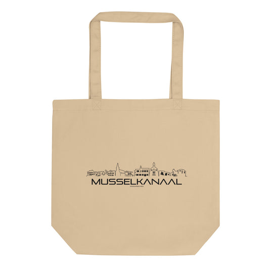 Tas Econscious Musselkanaal Oyster houten cadeau decoratie relatiegeschenk van WoodWideCities