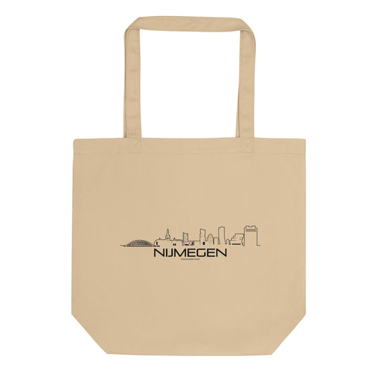 Tas Econscious Nijmegen Oyster houten cadeau decoratie relatiegeschenk van WoodWideCities