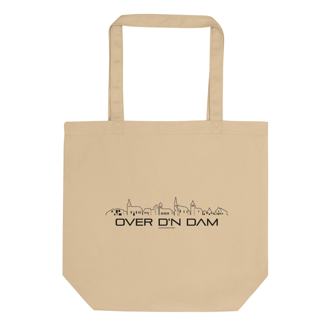 Tas Econscious Over d'n Dam Oyster houten cadeau decoratie relatiegeschenk van WoodWideCities