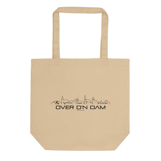 Tas Econscious Over d'n Dam Oyster houten cadeau decoratie relatiegeschenk van WoodWideCities
