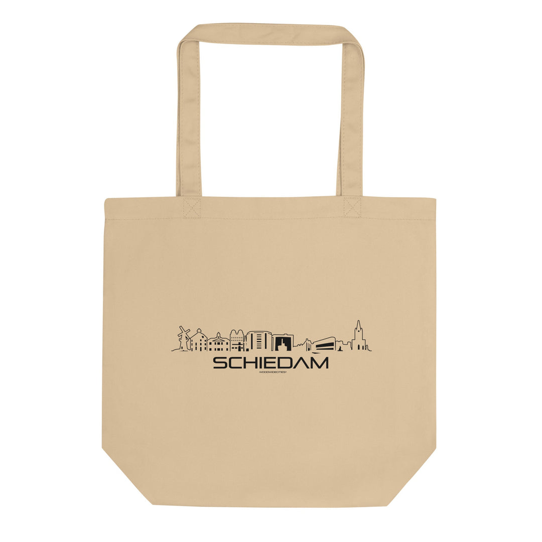Tas Econscious Schiedam Oyster houten cadeau decoratie relatiegeschenk van WoodWideCities