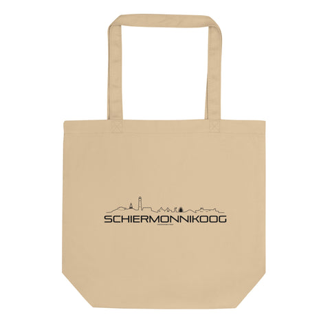 Tas Econscious Schiermonnikoog Oyster houten cadeau decoratie relatiegeschenk van WoodWideCities