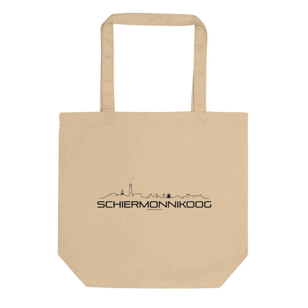 Tas Econscious Schiermonnikoog Oyster houten cadeau decoratie relatiegeschenk van WoodWideCities