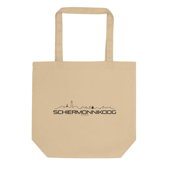 Tas Econscious Schiermonnikoog Oyster houten cadeau decoratie relatiegeschenk van WoodWideCities