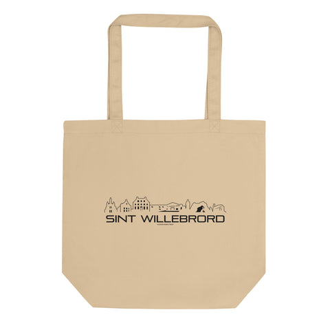 Tas Econscious Sint Willebrord Oyster houten cadeau decoratie relatiegeschenk van WoodWideCities