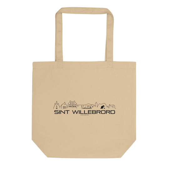 Tas Econscious Sint Willebrord Oyster houten cadeau decoratie relatiegeschenk van WoodWideCities