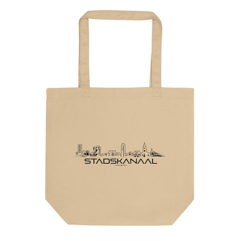 Tas Econscious Stadskanaal Oyster houten cadeau decoratie relatiegeschenk van WoodWideCities