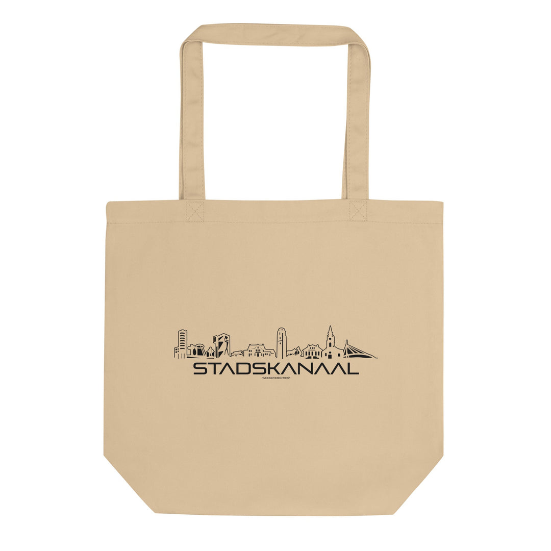 Tas Econscious Stadskanaal Oyster houten cadeau decoratie relatiegeschenk van WoodWideCities