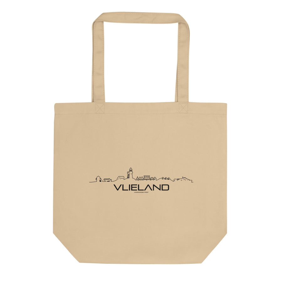 Tas Econscious Vlieland Oyster houten cadeau decoratie relatiegeschenk van WoodWideCities
