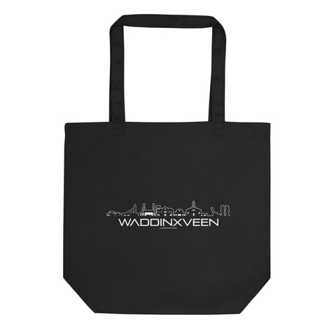 Tas Econscious Waddinxveen Black houten cadeau decoratie relatiegeschenk van WoodWideCities