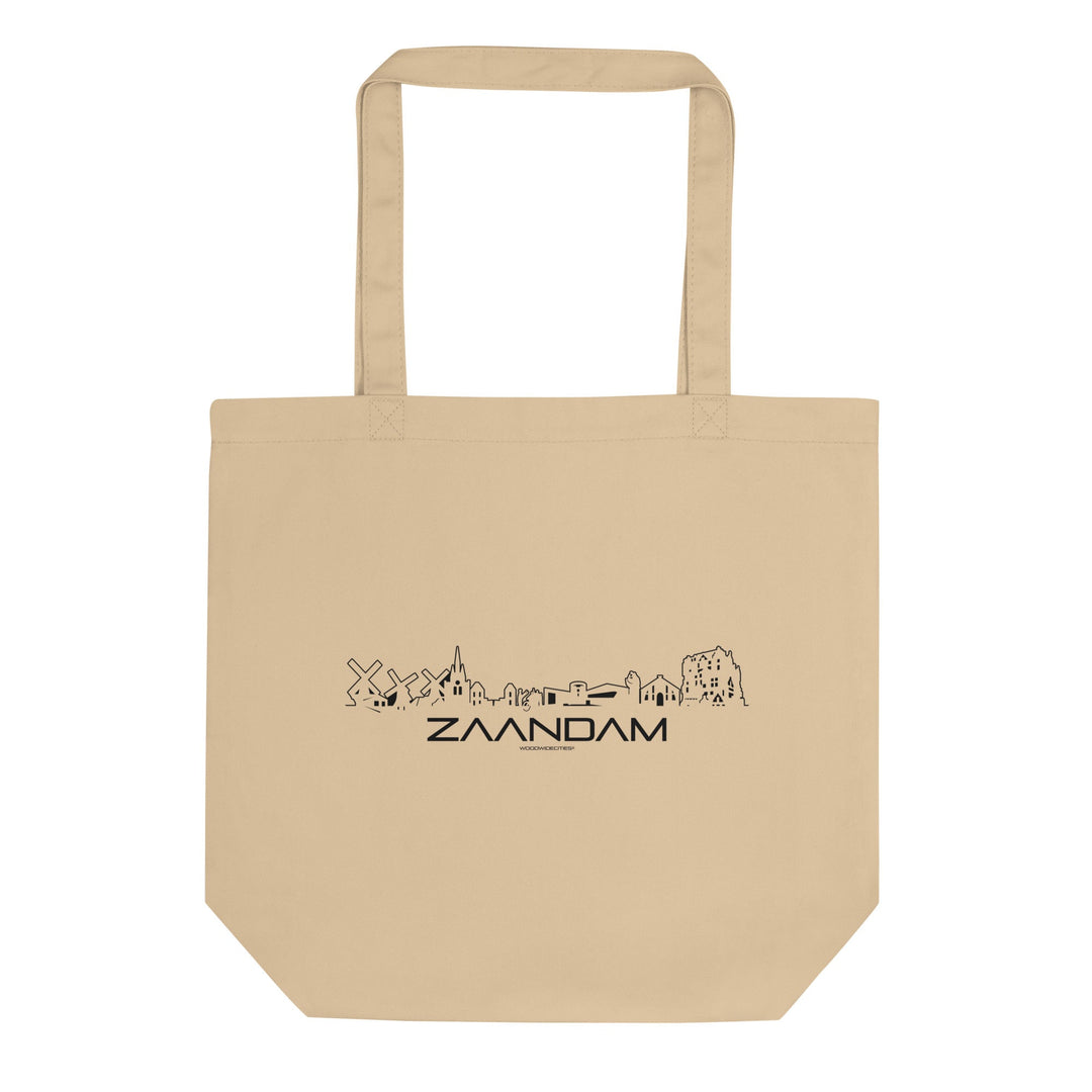 Tas Econscious Zaandam Oyster houten cadeau decoratie relatiegeschenk van WoodWideCities