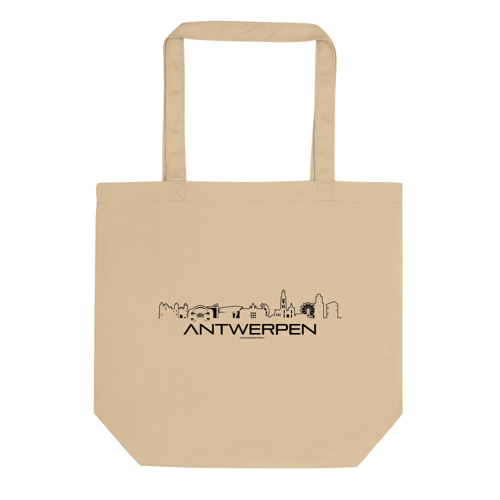 Tote Bag Tas Antwerpen cadeau voor elke citylover decoratie relatiegeschenk van WoodWideCities