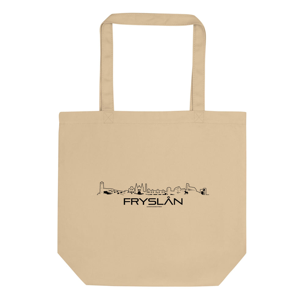 Tote Bag Tas Fryslan cadeau voor elke citylover decoratie relatiegeschenk van WoodWideCities