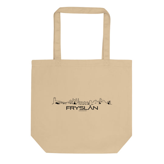 Tote Bag Tas Fryslan cadeau voor elke citylover decoratie relatiegeschenk van WoodWideCities