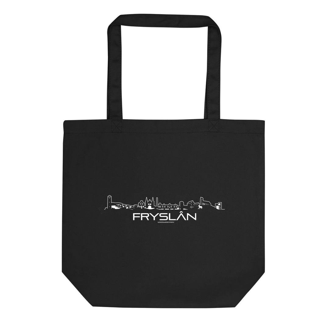 Tote Bag Tas Fryslan cadeau voor elke citylover decoratie relatiegeschenk van WoodWideCities