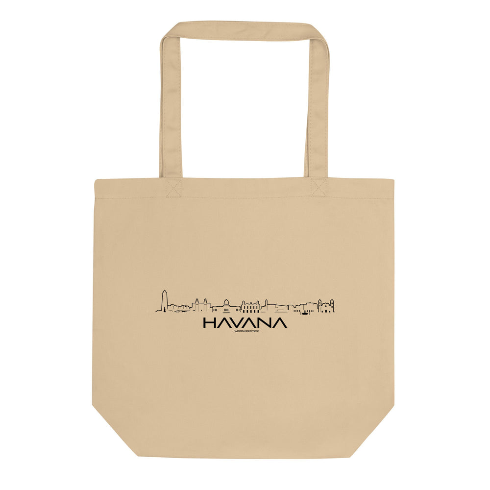 Tote Bag Tas Havana cadeau voor elke citylover decoratie relatiegeschenk van WoodWideCities