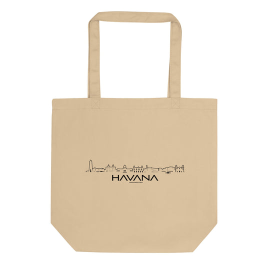 Tote Bag Tas Havana cadeau voor elke citylover decoratie relatiegeschenk van WoodWideCities