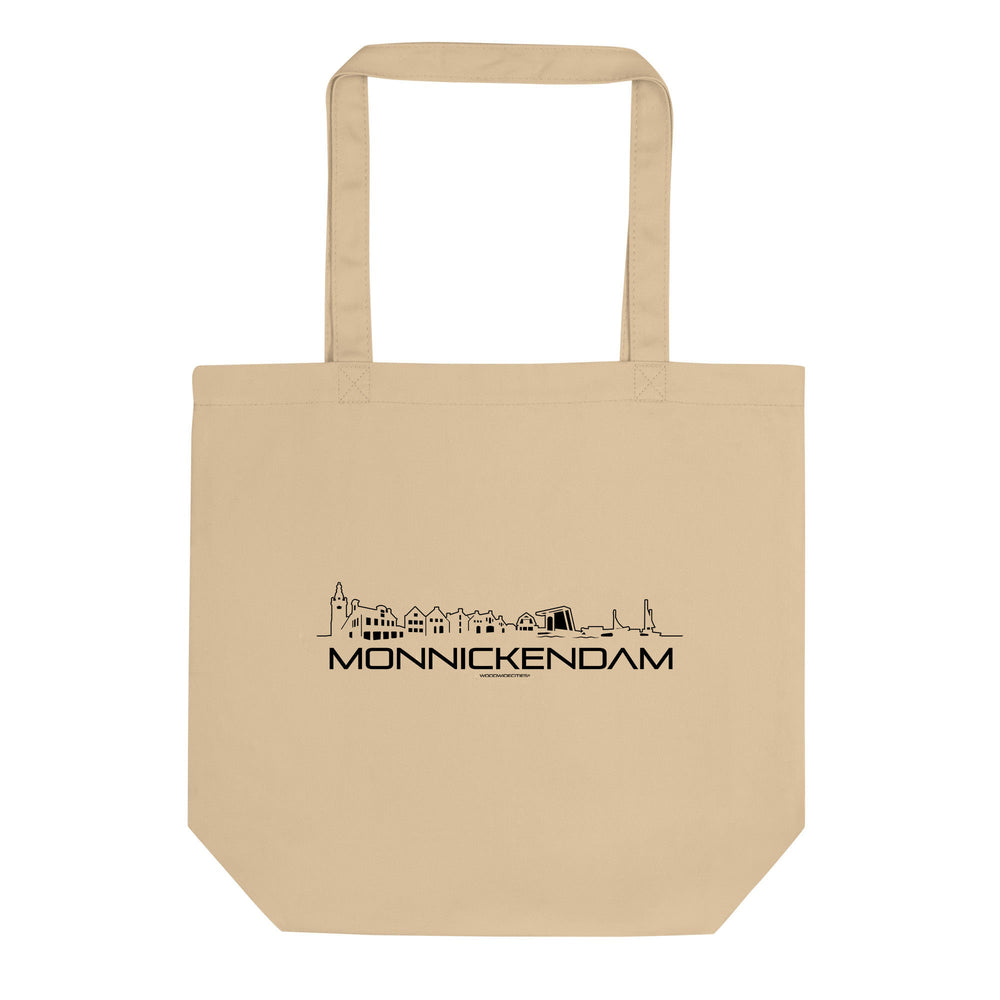 Tote Bag Tas Monnickendam cadeau voor elke citylover decoratie relatiegeschenk van WoodWideCities