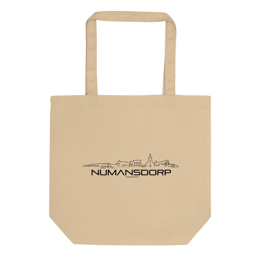 Tote Bag Tas Numansdorp cadeau voor elke citylover decoratie relatiegeschenk van WoodWideCities