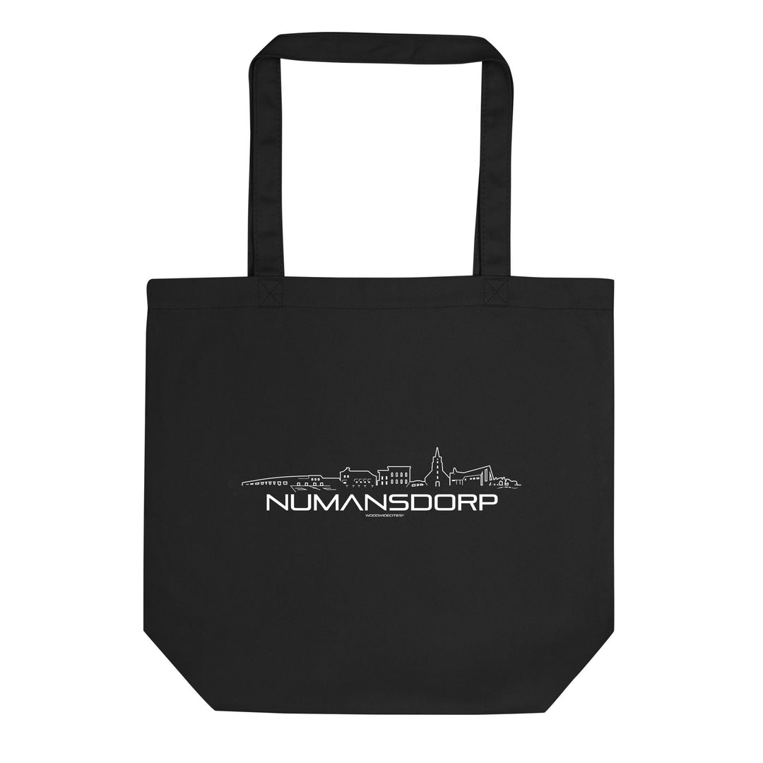 Tote Bag Tas Numansdorp cadeau voor elke citylover decoratie relatiegeschenk van WoodWideCities