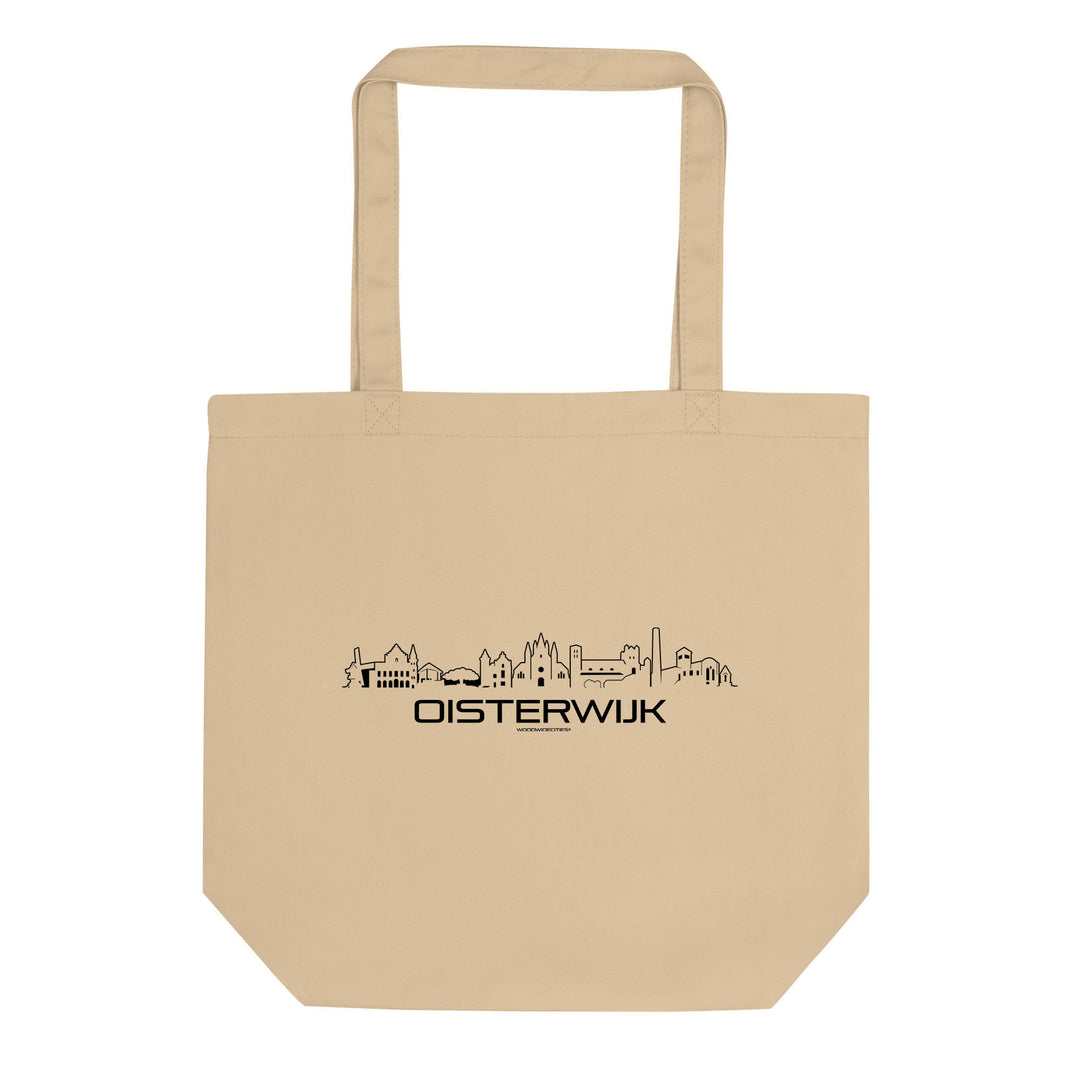 Tote Bag Tas Oisterwijk cadeau voor elke citylover decoratie relatiegeschenk van WoodWideCities