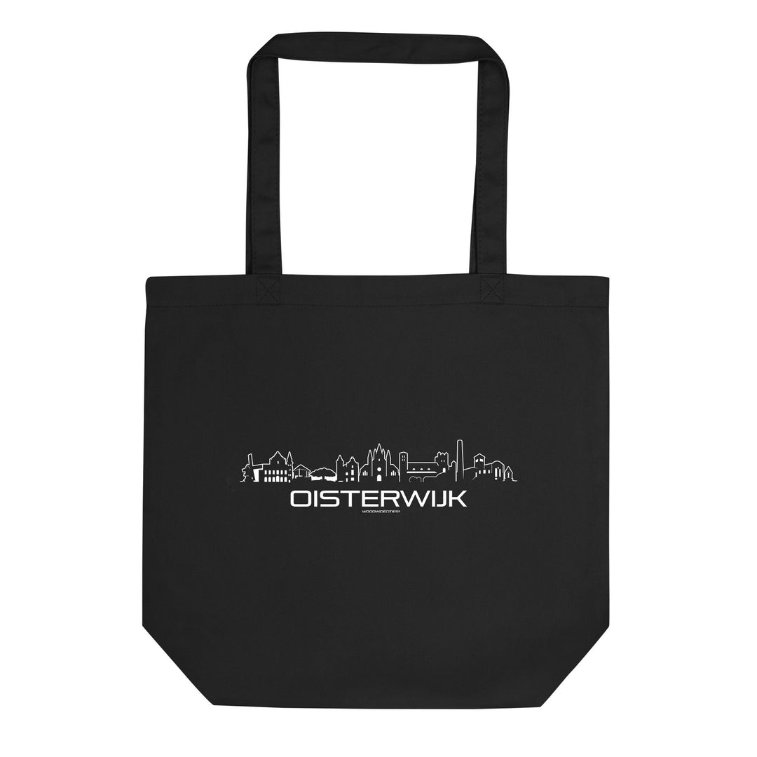Tote Bag Tas Oisterwijk cadeau voor elke citylover decoratie relatiegeschenk van WoodWideCities
