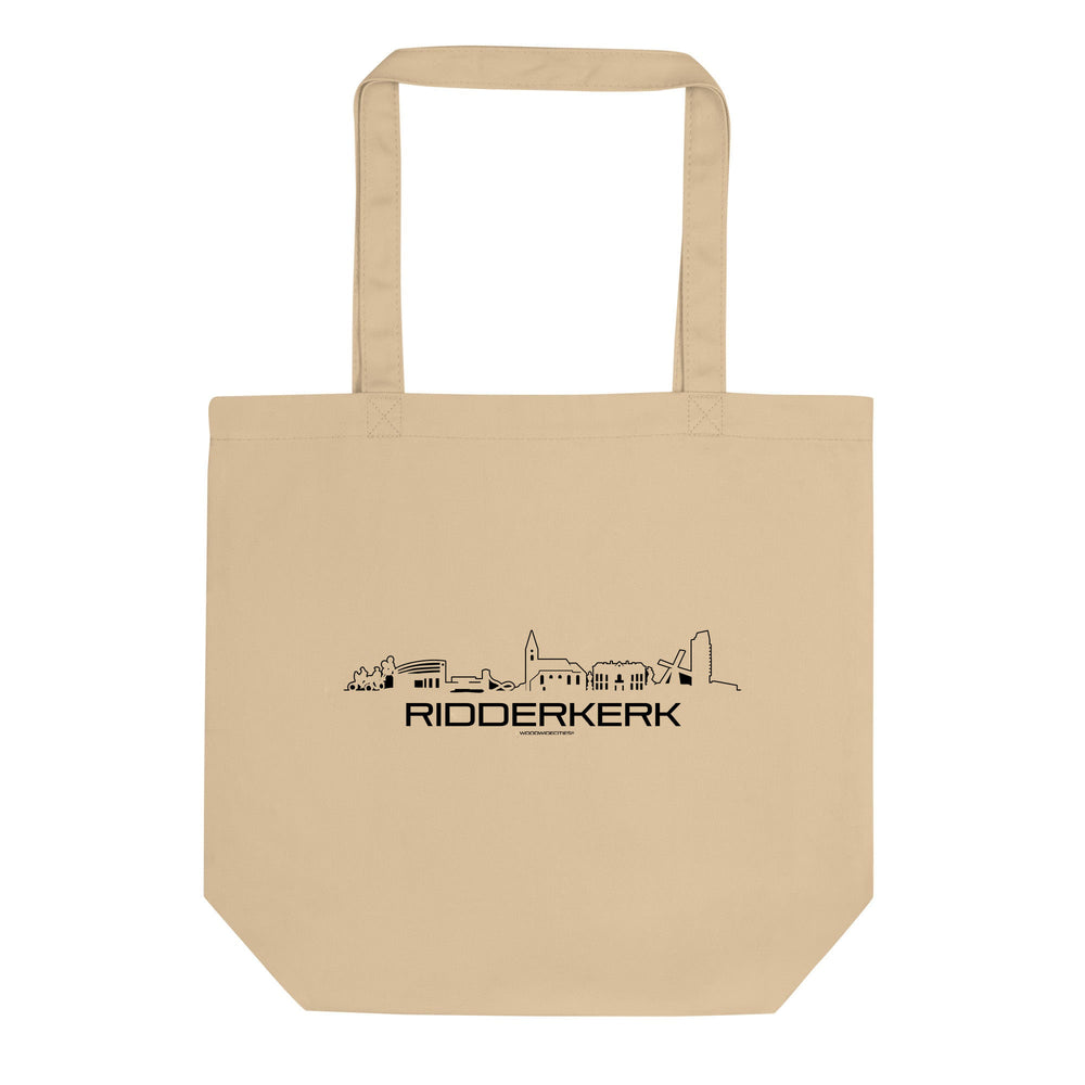 Tote Bag Tas Ridderkerk cadeau voor elke citylover decoratie relatiegeschenk van WoodWideCities