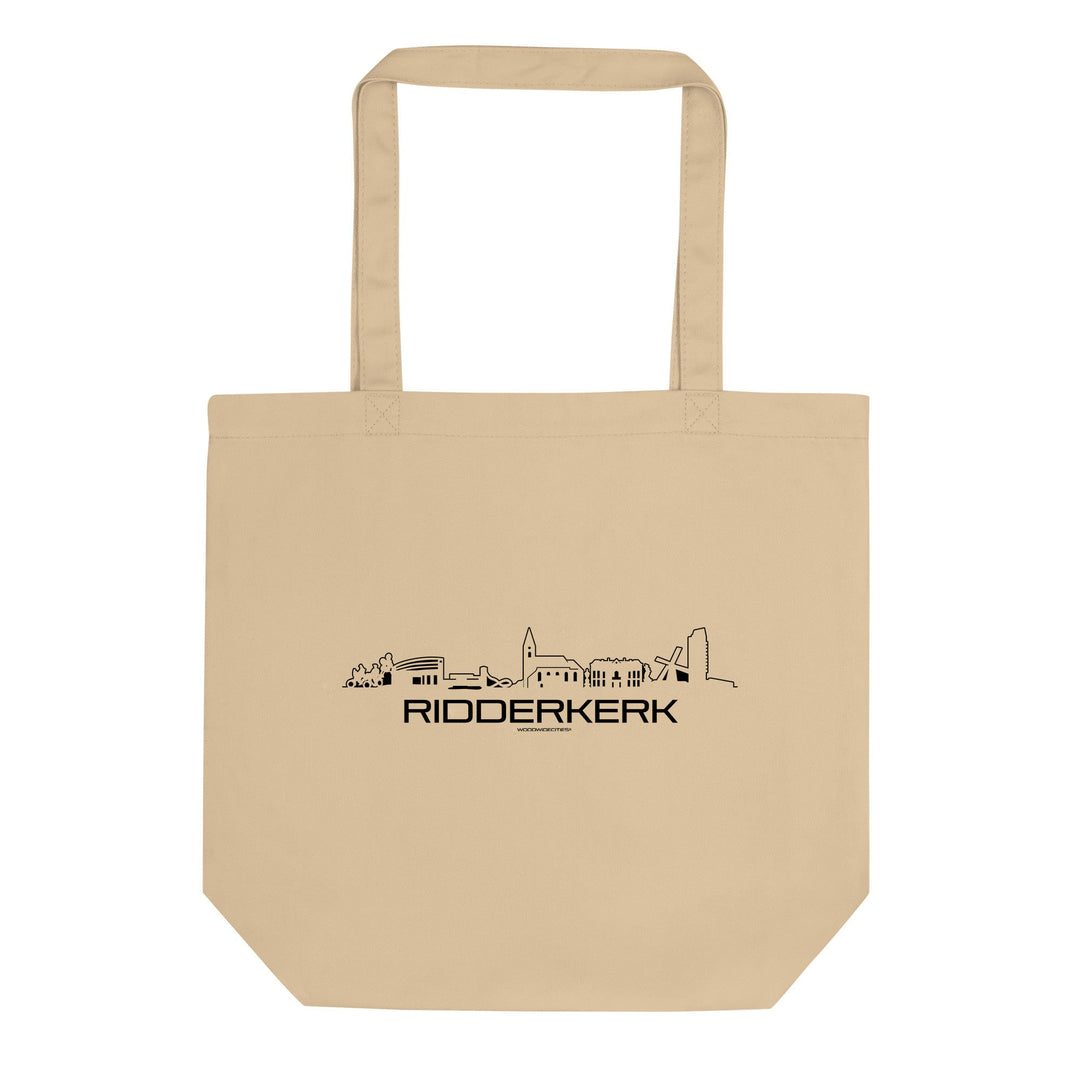 Tote Bag Tas Ridderkerk cadeau voor elke citylover decoratie relatiegeschenk van WoodWideCities