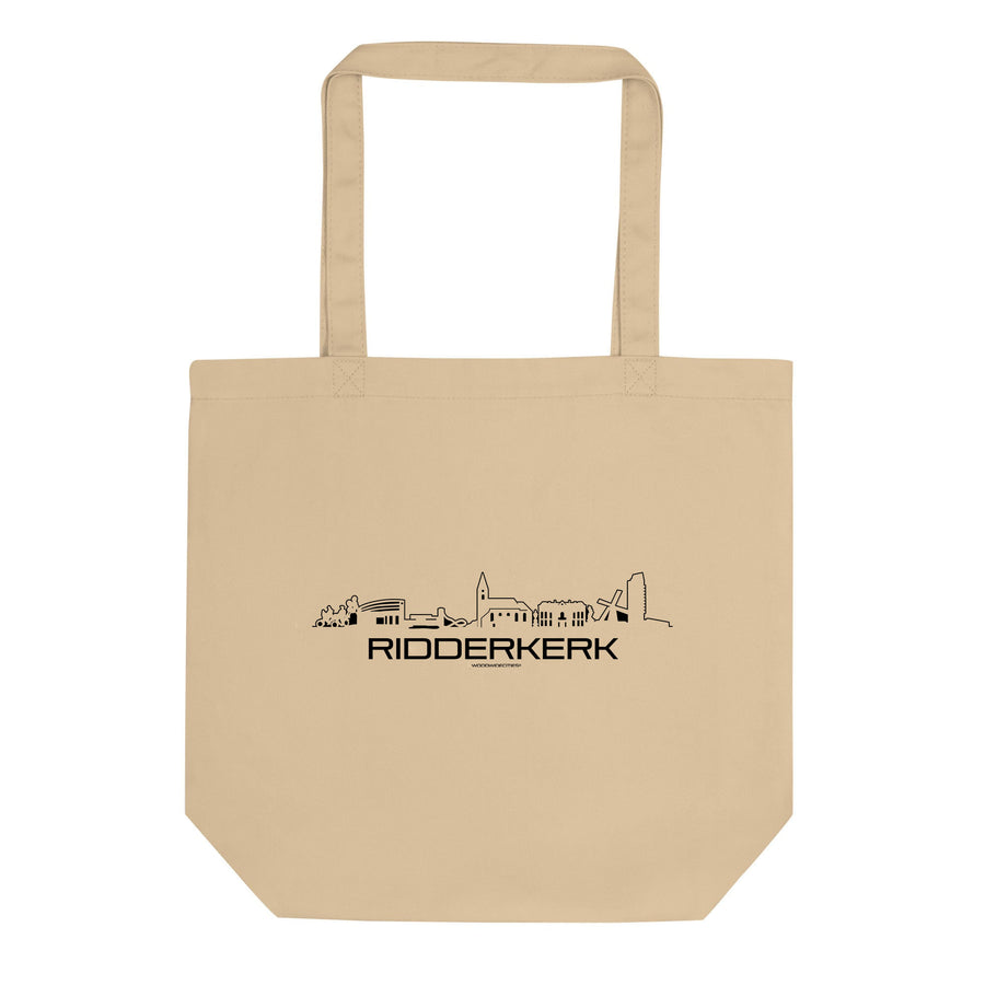 Tote Bag Tas Ridderkerk cadeau voor elke citylover decoratie relatiegeschenk van WoodWideCities