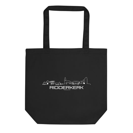 Tote Bag Tas Ridderkerk cadeau voor elke citylover decoratie relatiegeschenk van WoodWideCities
