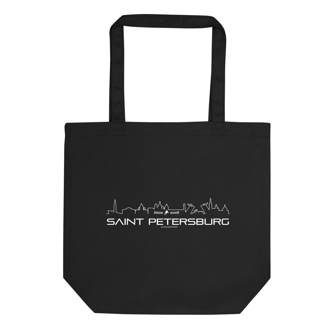 Tote Bag Tas Saint Petersburg cadeau voor elke citylover decoratie relatiegeschenk van WoodWideCities