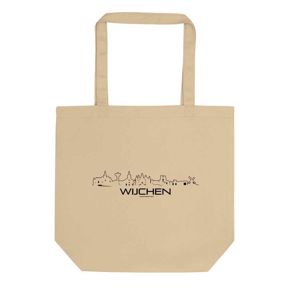 Tote Bag Tas Wijchen cadeau voor elke citylover decoratie relatiegeschenk van WoodWideCities