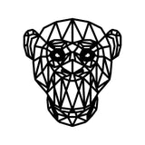 Geometrische Dieren Aap Black Bamboe houten cadeau decoratie relatiegeschenk van WoodWideCities
