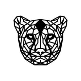 Geometrische Dieren Panter Black houten cadeau decoratie relatiegeschenk van WoodWideCities
