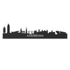 Skyline Amsterdam Black 80 cm Zonder verlichting houten cadeau decoratie relatiegeschenk van WoodWideCities