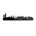 Skyline Amsterdam Black Glossy