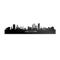 Skyline Apeldoorn Zwart Glanzend