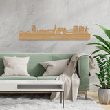 Skyline Arnhem Bamboe houten cadeau decoratie relatiegeschenk van WoodWideCities