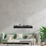 Skyline Assen Zwart houten cadeau decoratie relatiegeschenk van WoodWideCities