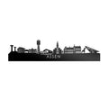 Skyline Assen Zwart Glanzend