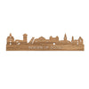Skyline Bergen op Zoom Eiken 80 cm Zonder verlichting  houten cadeau decoratie relatiegeschenk van WoodWideCities