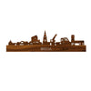 Skyline Breda Palissander 80 cm Zonder verlichting  houten cadeau decoratie relatiegeschenk van WoodWideCities