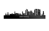 Skyline Den Haag Zwart Glanzend