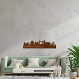 Skyline Dordrecht Palissander houten cadeau decoratie relatiegeschenk van WoodWideCities