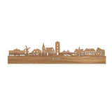 Skyline Ede Eiken houten cadeau decoratie relatiegeschenk van WoodWideCities