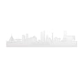 Skyline Eindhoven Wit Glanzend