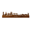 Skyline Goes Palissander houten cadeau decoratie relatiegeschenk van WoodWideCities