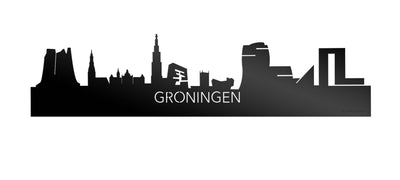 Skyline Groningen Zwart Glanzend