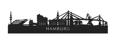 Skyline Hamburg Black